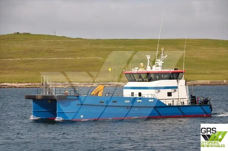 Wind farm service vessel for sale
