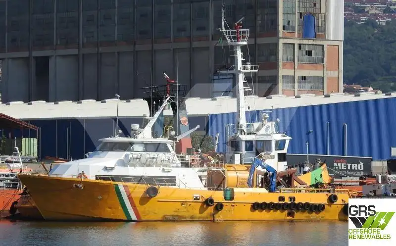 Wind farm service vessel for sale