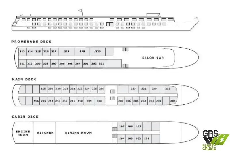Cruise ship for sale