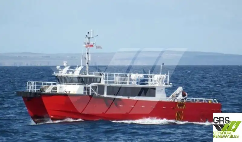 Wind farm service vessel for sale