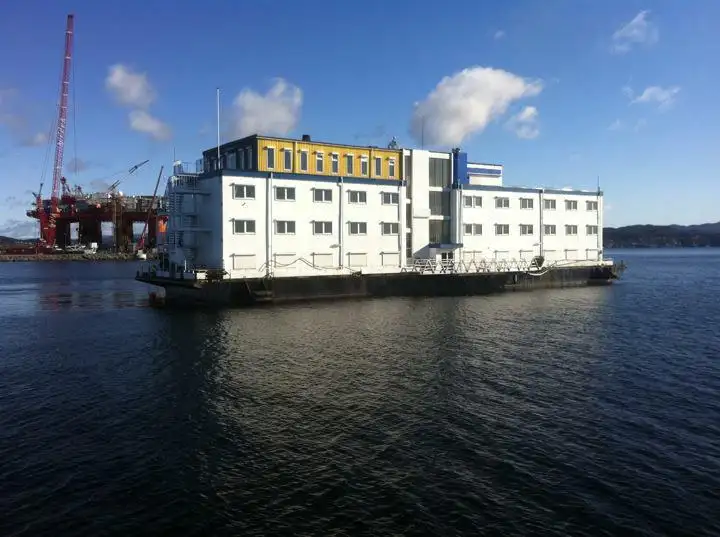 Floating hotel for sale