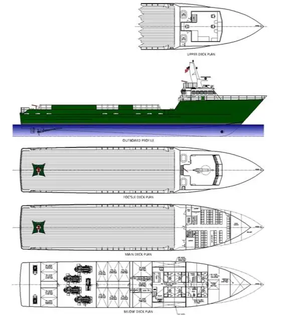 Crew boat for sale