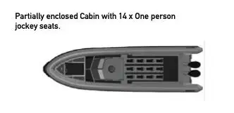 Rigid inflatable boat for sale